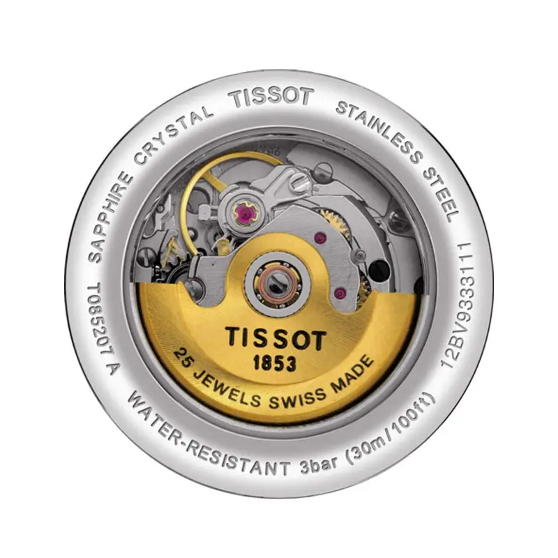 Tissot T0852072201100 Carson Automatic Lady Women's Watch 2