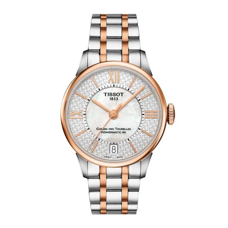Tissot T0992072211801 Chemin Des Tourelles Powermatic 80 Helvetic Pride Lady Women's Watch 1