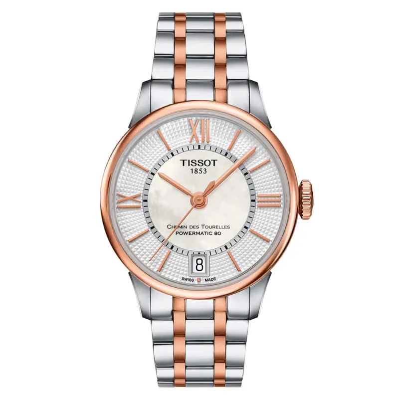 Tissot T0992072211802 Chemin Des Tourelles Powermatic 80 Women's Watch 1