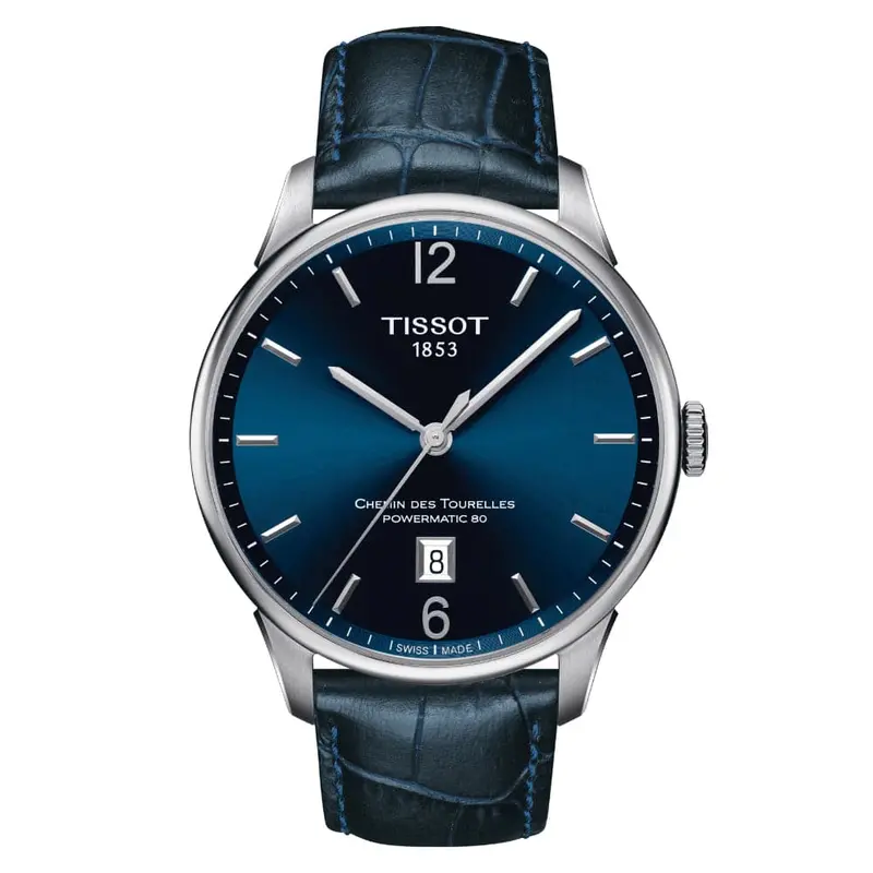 Tissot T0994071604700 T-Classic Chemin Des Tourelles Powermatic 80 Men's Watch 1