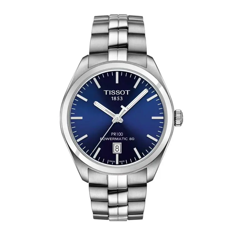Tissot T1014071104100 Pr 100 Powermatic 80 Men's Watch 1