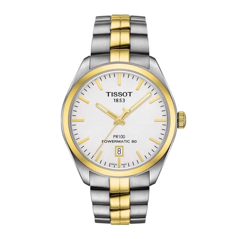 Tissot T1014072203100 Pr 100 Powermatic 80 Men's Watch 1