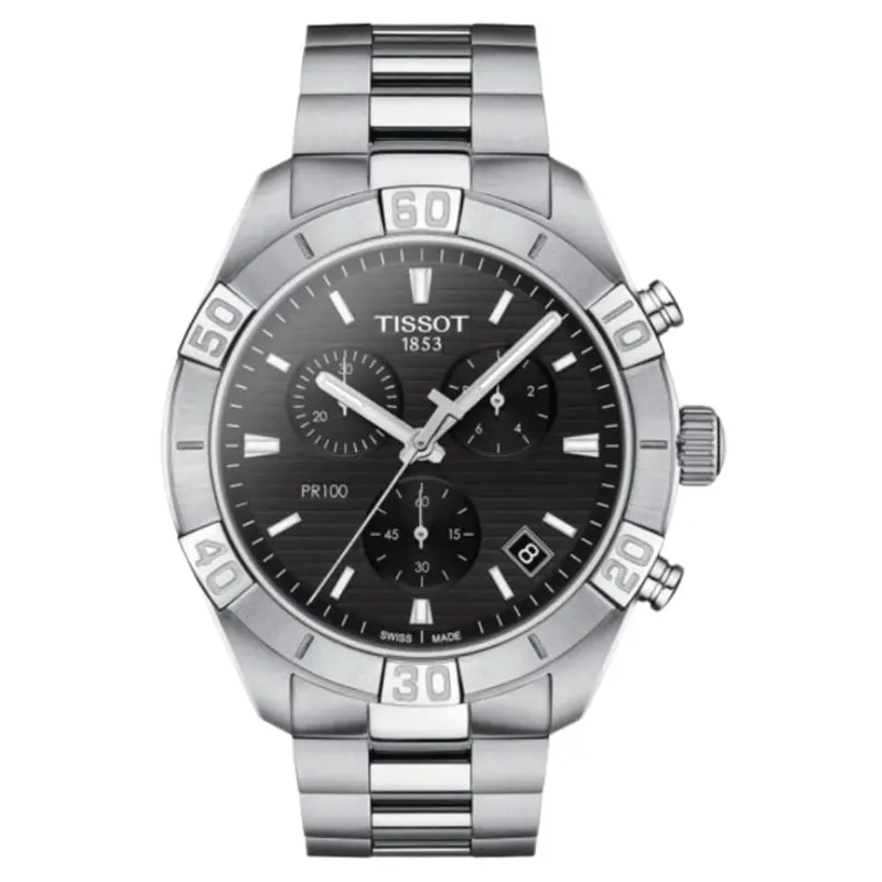 Tissot T1016171105100 Black Dial Stainless Steel Men's Watch 1
