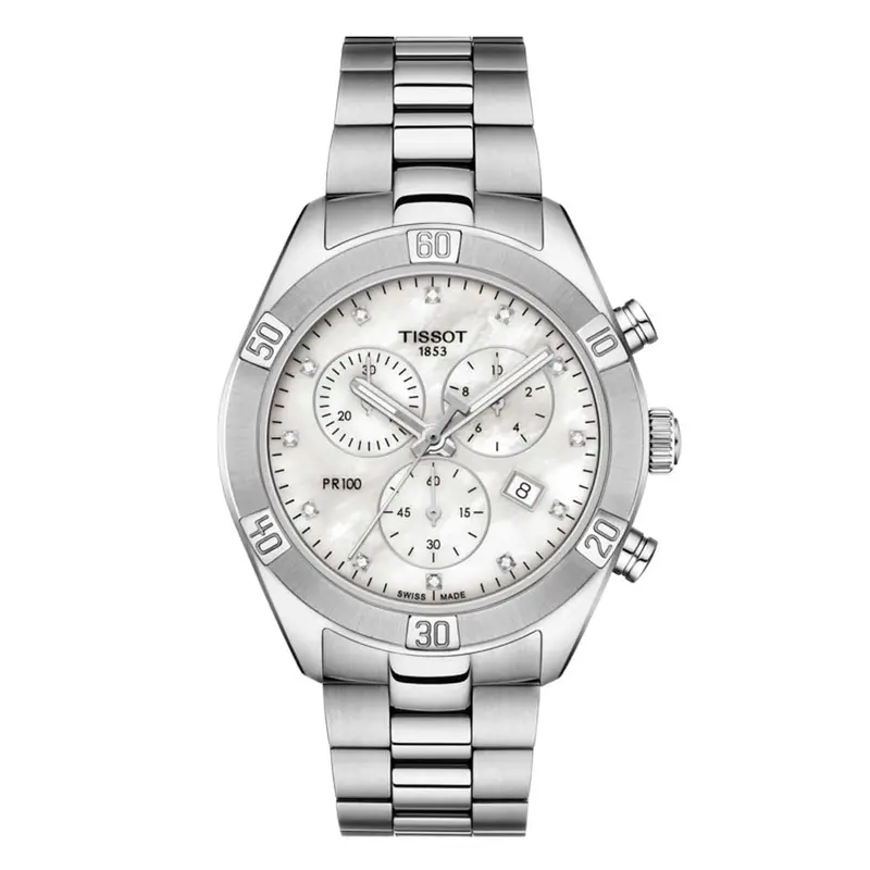 Tissot T1019171111600 Pr 100 Sport Chic Chronograph Women's Watch 1