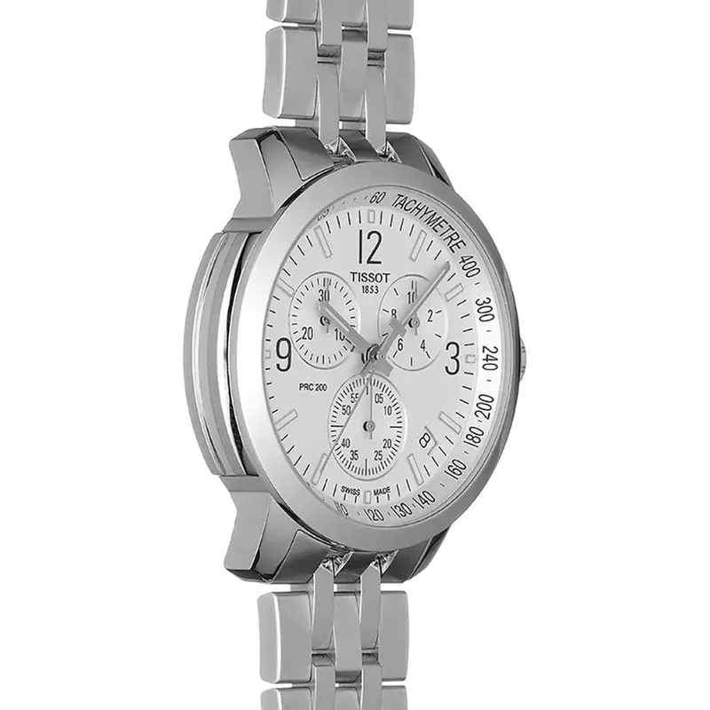 Tissot T1144171103700 White Dial Chronograph Men's Watch 2