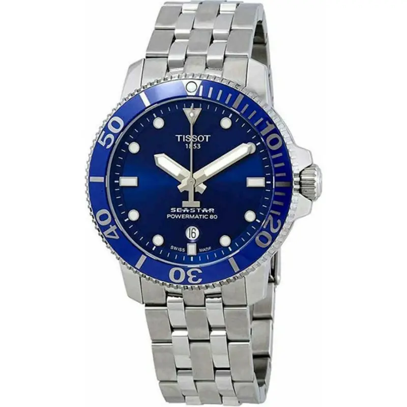 Tissot T1204071104100 T-Sport Seastar 1000 Powermatic 80 Men's Watch 1