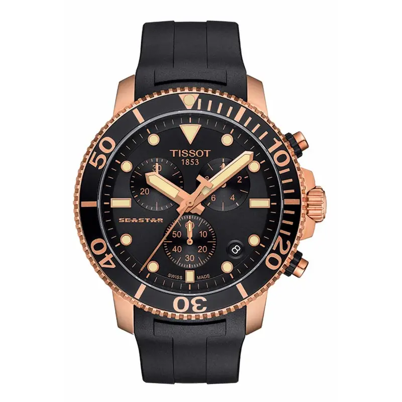 Tissot T1204173705100 Seastar 1000 Chronograph Men's Watch 1