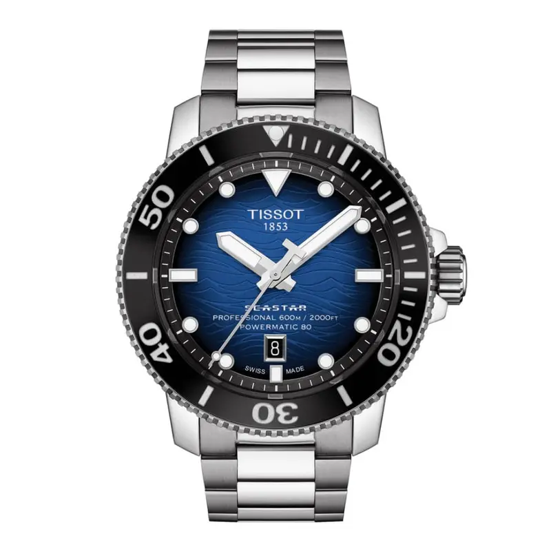 Tissot T1206071104101 Seastar 2000 Professional Powermatic 80 Men's Watch 1