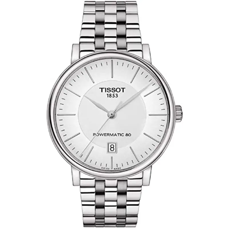 Tissot T1224071103100 T-Classic Carson Powermatic 80 Men's Watch 2