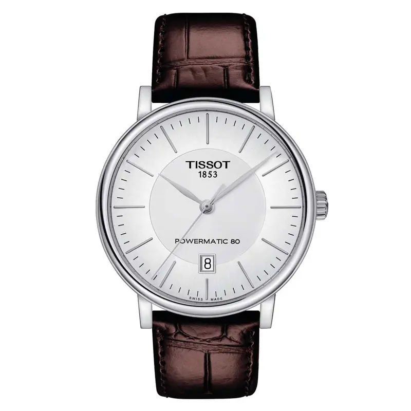 Tissot T1224071603100 Carson Premium Powermatic 80 Men's Watch 1