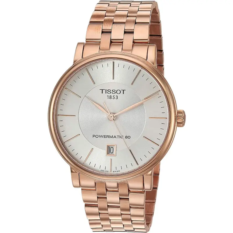Tissot T1224073303100 Carson Premium Powermatic 80 Men's Watch 1