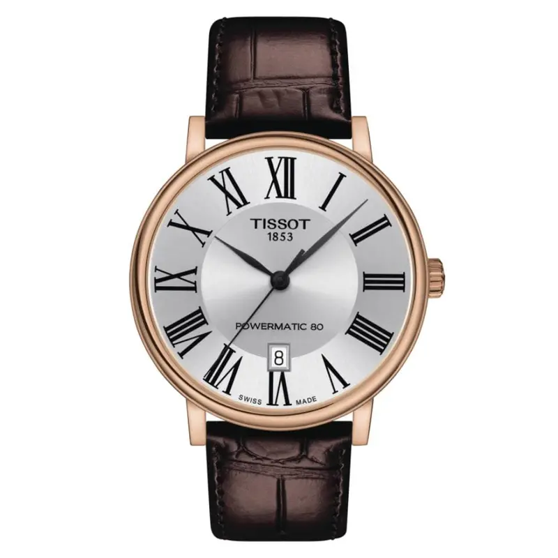 Tissot T1224073603300 Carson Premium Powermatic 80 Men's Watch 1