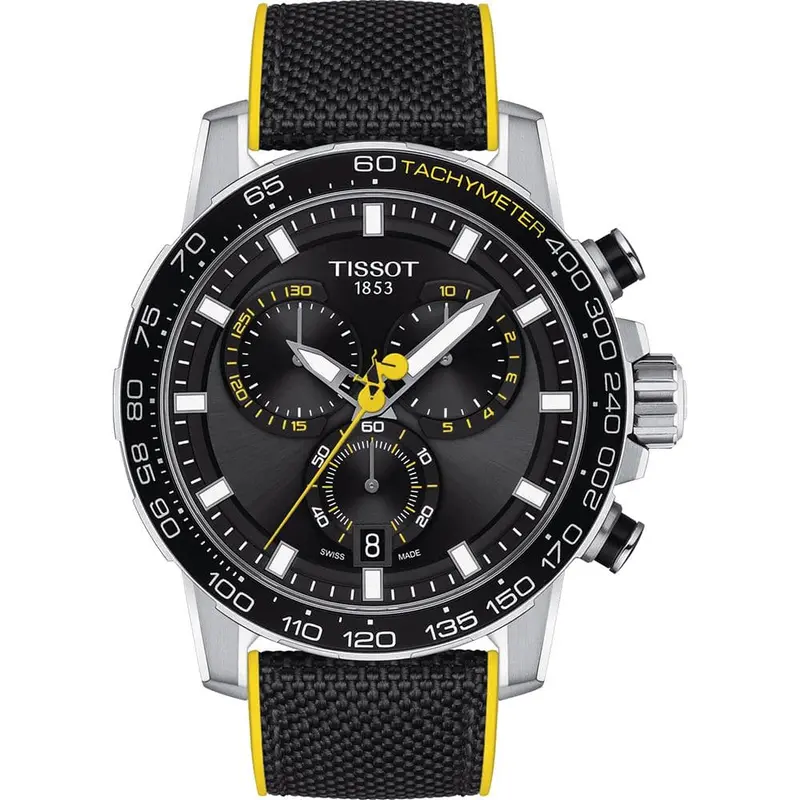 Tissot T1256171705100 Special Black Stainless Steel With Extra Leather Strap Men's Watch 1