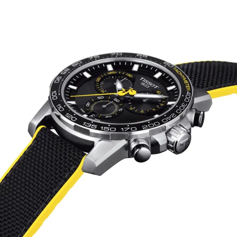 Tissot T1256171705100 Special Black Stainless Steel With Extra Leather Strap Men's Watch 2