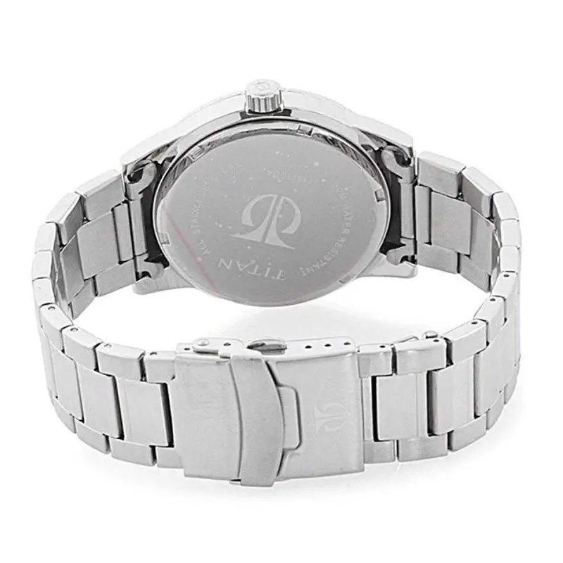 Titan Analog Black Dial 1621Sm01 Men's Watch 2