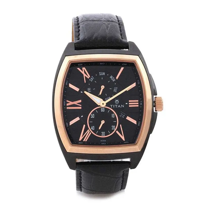 Titan Chronograph 90007Kl01 Men's Watch 1