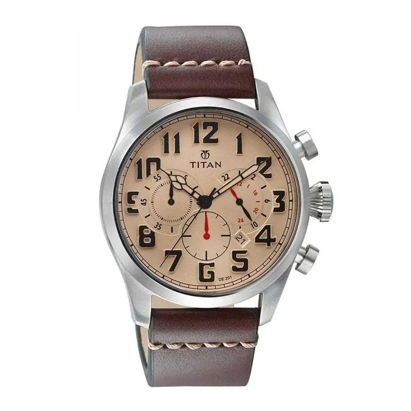 Titan Chronograph 9477Sl02 Men's Watch 1