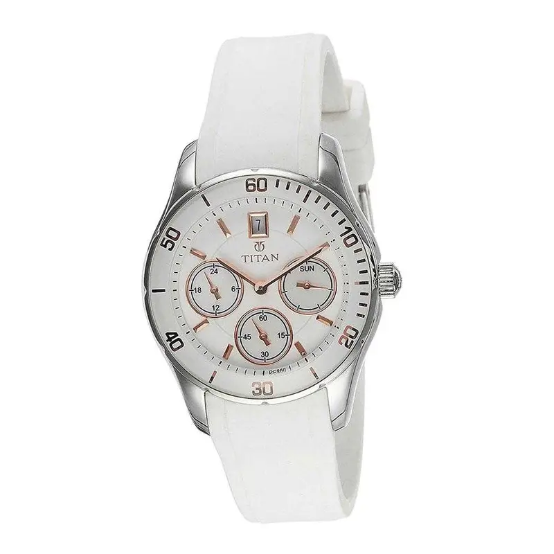 Titan Chronograph 9958Sp02 Women's Watch 1