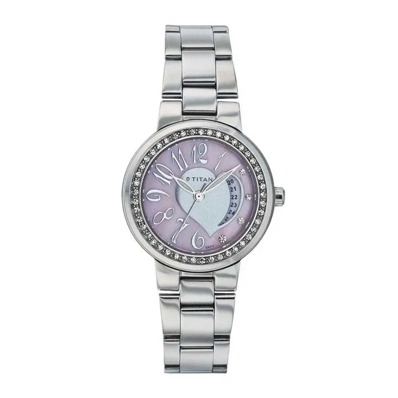 Titan Purple 9855Sm02 Women's Watch 1