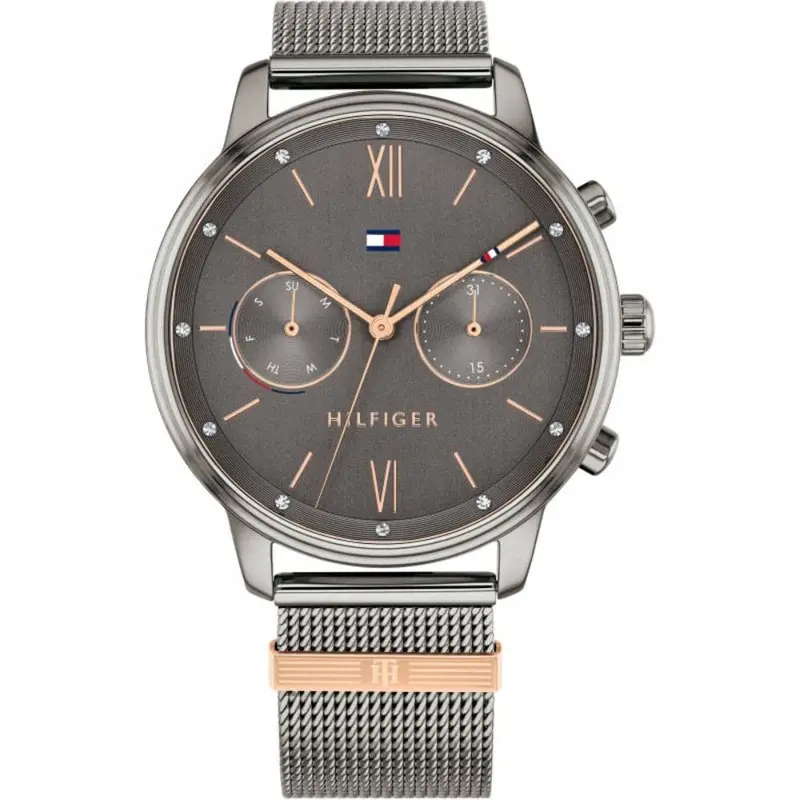Tommy Hilfiger Blake Gray Dial Milanese Strap Women Watch 1782304 1