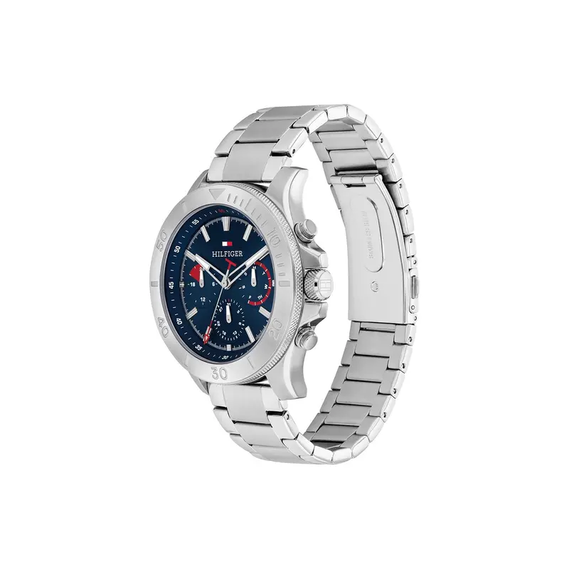 Tommy Hilfiger Bryan Navy Dial Steel Watch 1792113 2