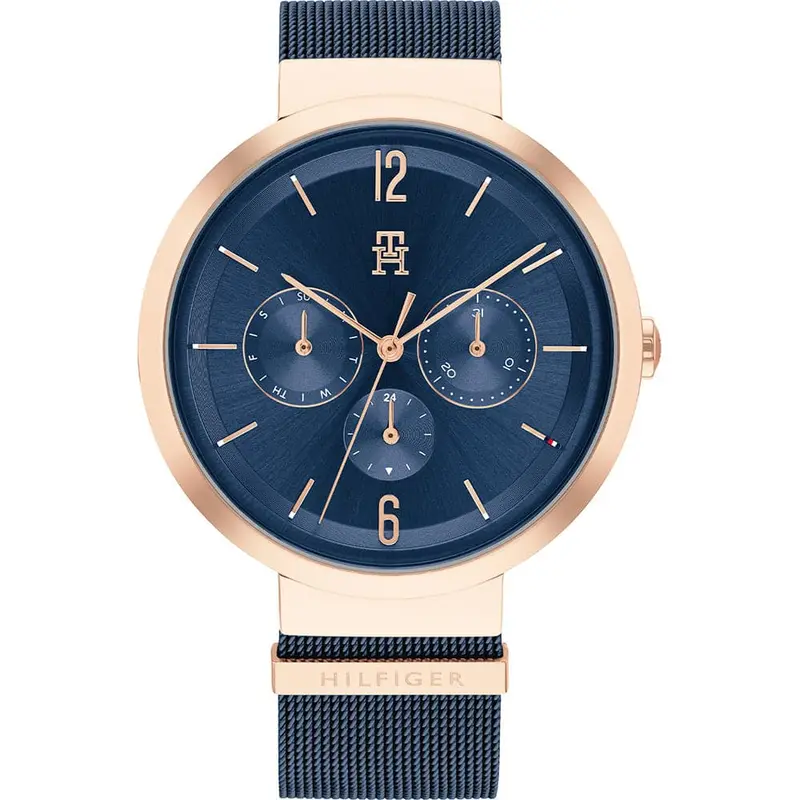 Tommy Hilfiger Chronograph Blue Dial Milanese Strap Women Watch 1782541 1