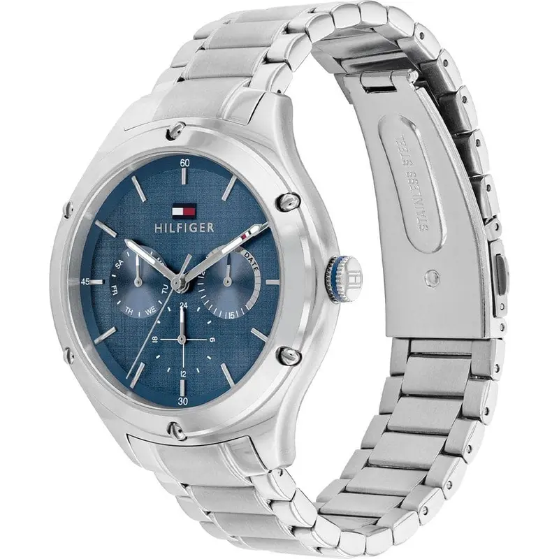 Tommy Hilfiger Chronograph Silver Stainless Steel Strap Men Watch 1782657 2