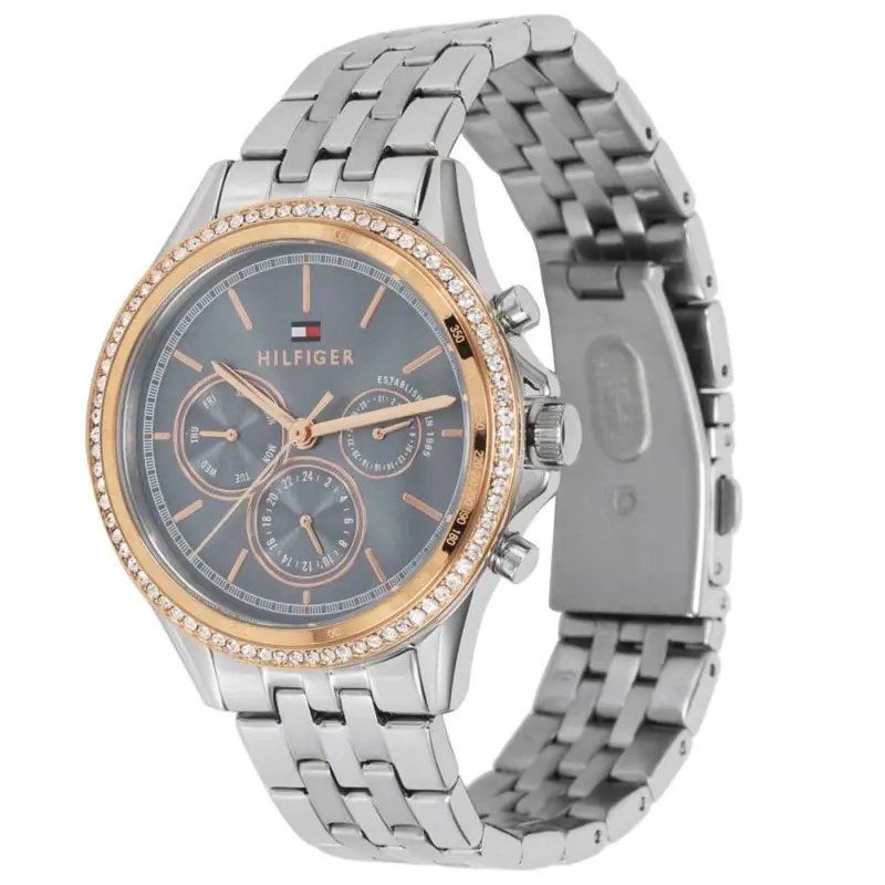 Tommy Hilfiger Chronograph Silver Stainless Steel Strap Women Watch 1781976 2