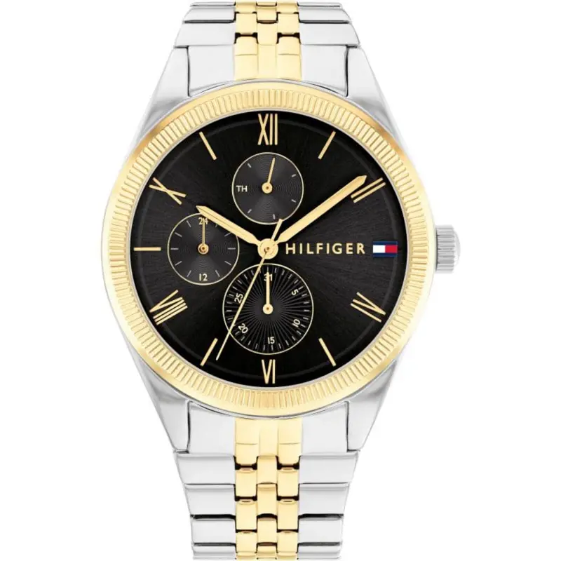 Tommy Hilfiger Chronograph Two-Tone Stainless Steel Strap Women Watch 1782591 1