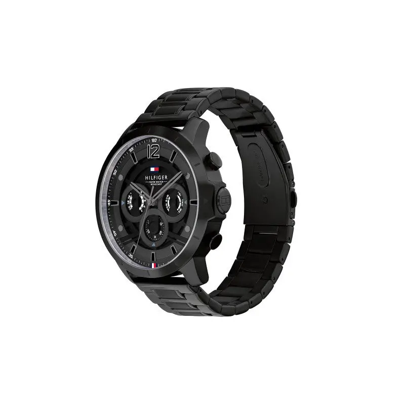 Tommy Hilfiger Ionic Black Plated Steel Watch 1710494 2