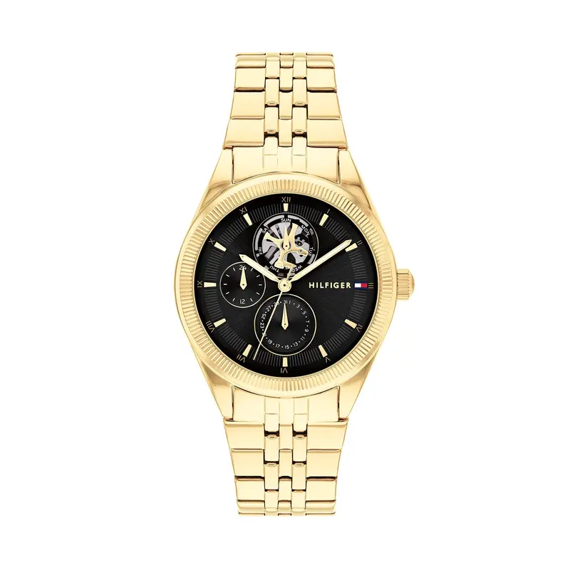 Tommy Hilfiger Monica Gold Plated Steel Watch 1782717 1