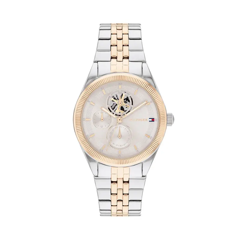 Tommy Hilfiger Monica Two-Tone Gold Plated Steel Watch 1782716 1