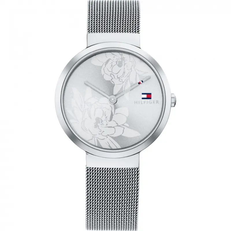 Tommy Hilfiger Silver Dial Milanese Strap Women Watch 1782469 1