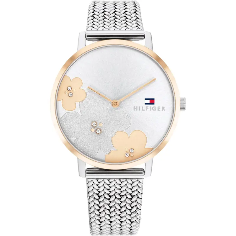 Tommy Hilfiger Silver Milanese Strap Women Watch 1782604 1