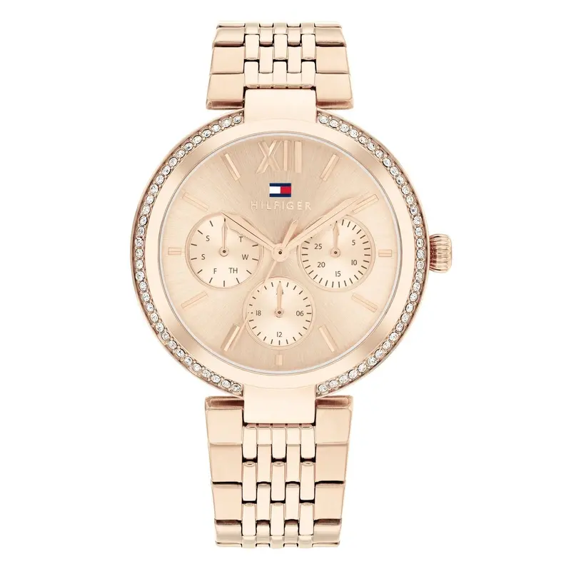 Tommy Hilfiger Sophia Rose Gold Steel Watch 1782696 1