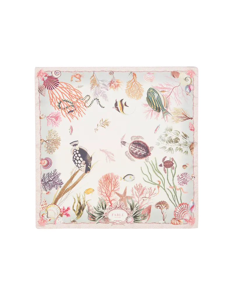 Tropical Escape Square Scarf 1