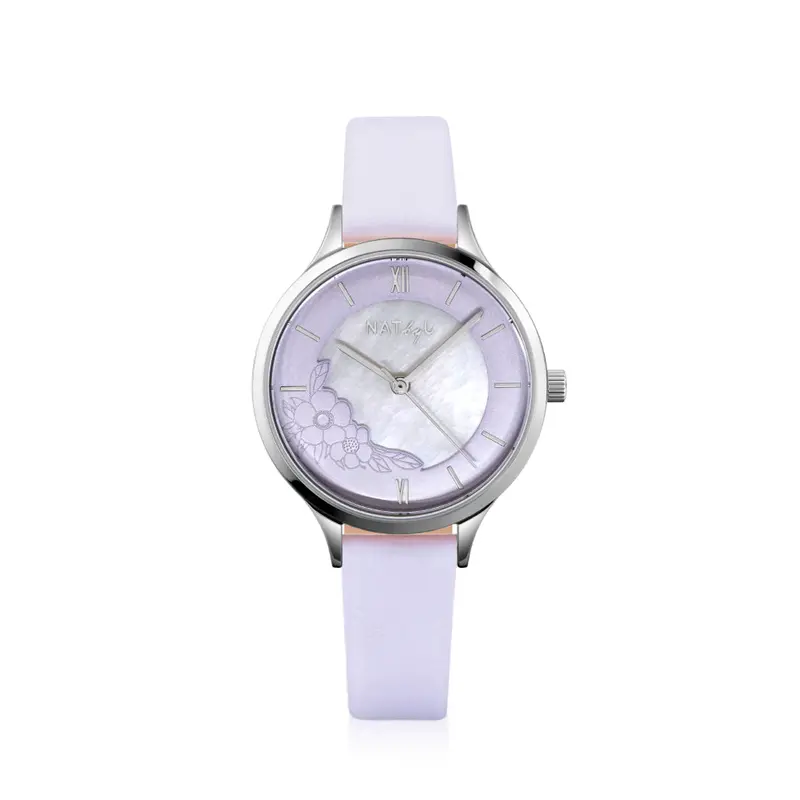 Unity 0809 Pink Leather Watch 1