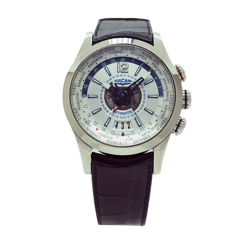 Vulcain Revolution Dual-Time Vu210129-191Lf Men's Watch 1