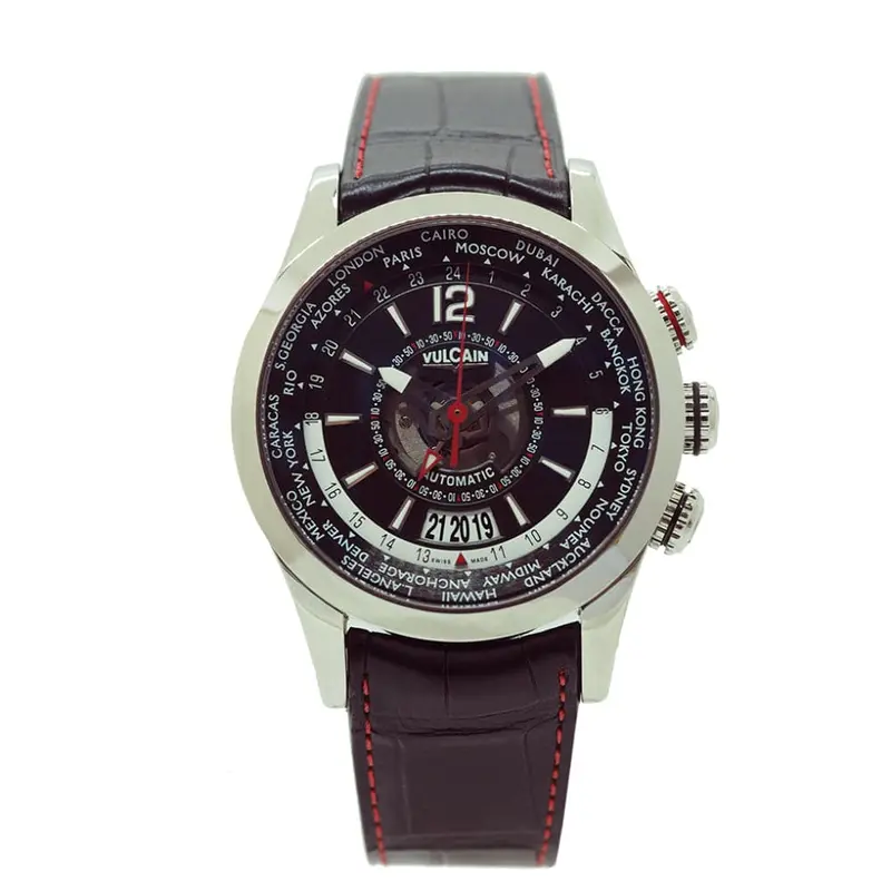 Vulcain Revolution Dual-Time Vu210129-192Lf Men's Watch 1