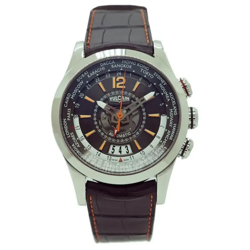 Vulcain Revolution Dual-Time Vu210129-193Lf Men's Watch 1