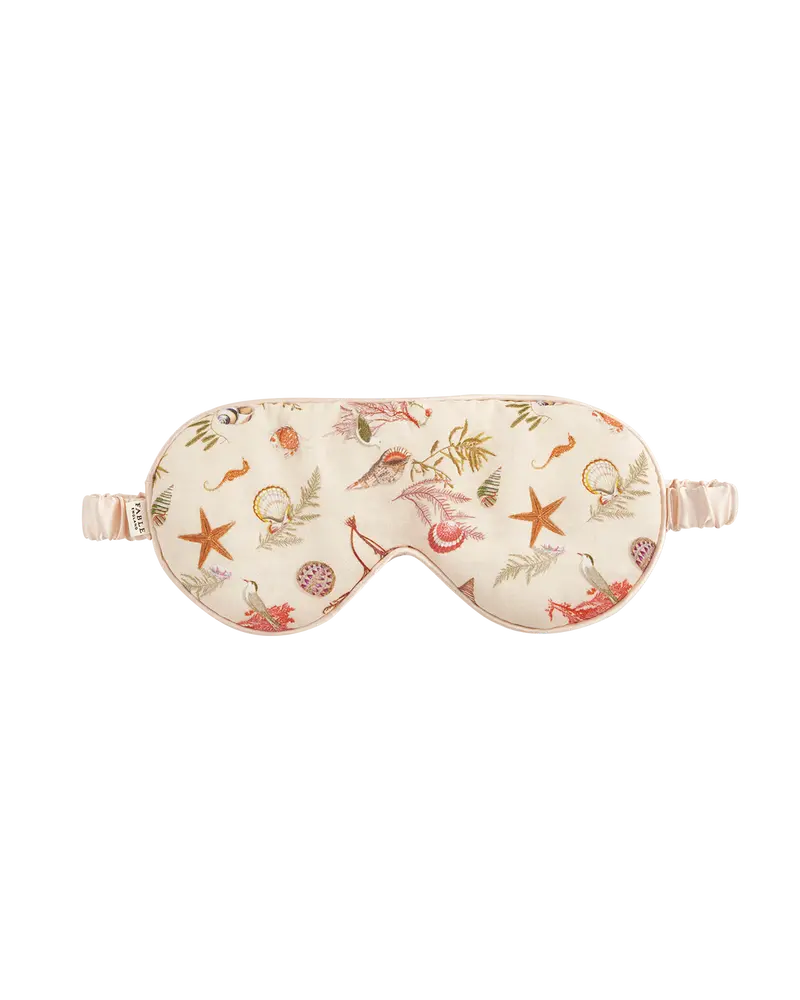 Whispering Sands Lotus Pink Sleep Mask 1