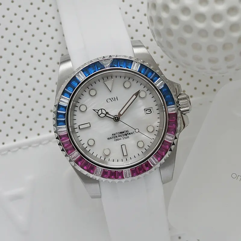White Siren - Cwh Collective White Rubber Strap Women Watch Rl-Mod-M2 1
