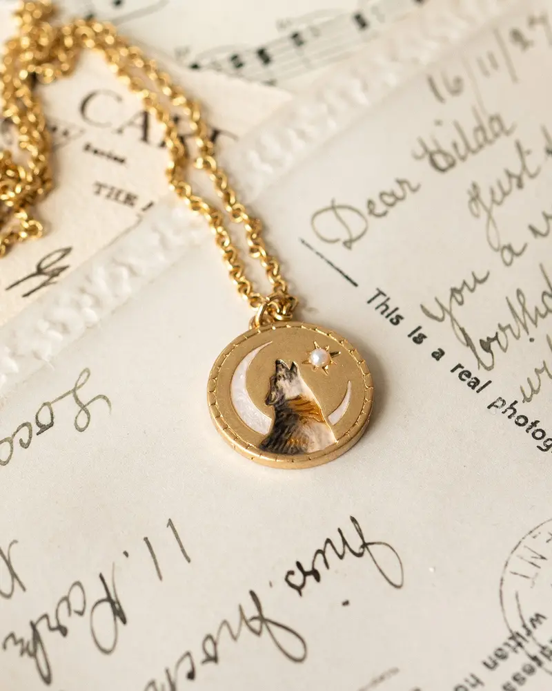 Wolf Spirit Guide Pendant Necklace 2