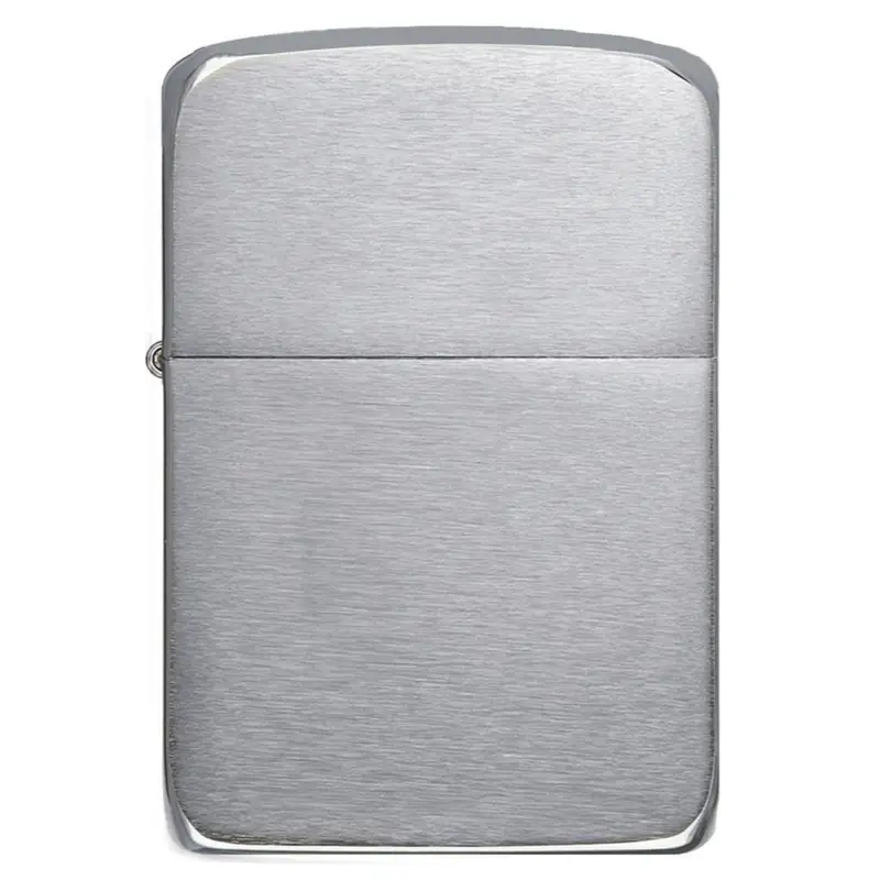 Zippo #1941 Brushed Brass Windproof Pocket Lighter 1