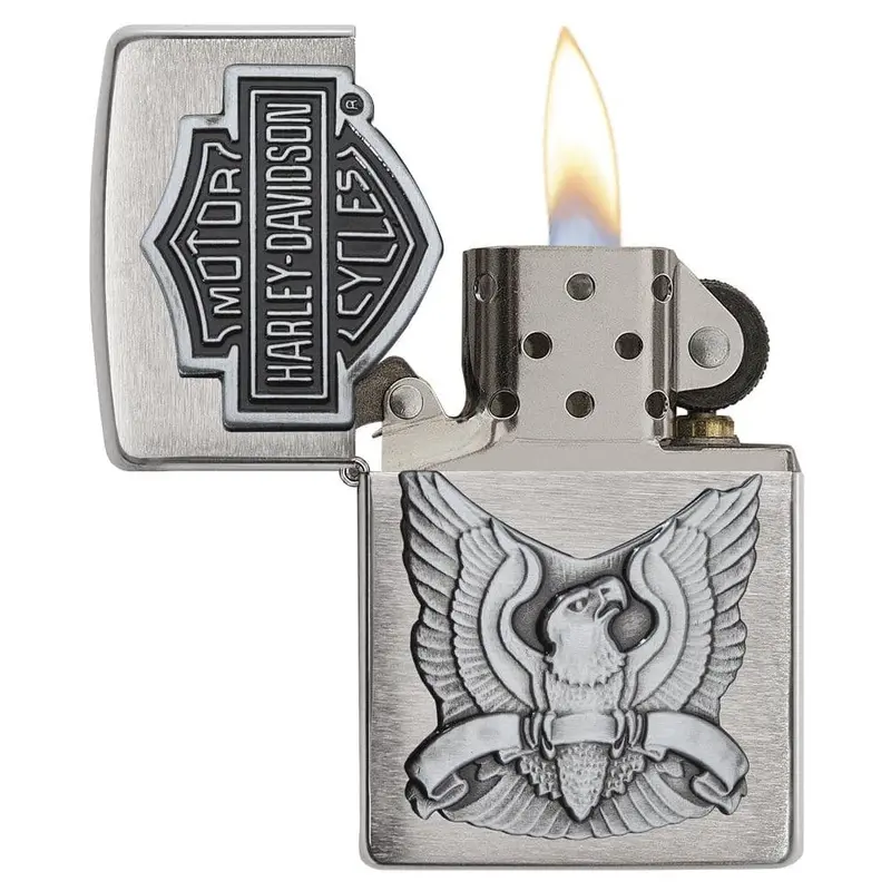 Zippo #200Hd/H284 Silver 2