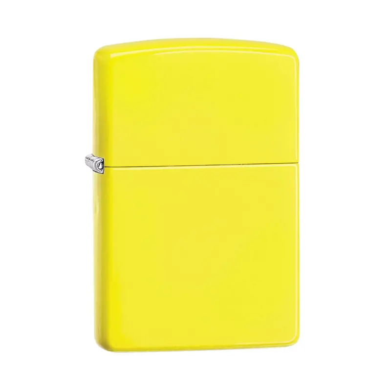 Zippo 28887  Neon Yellow Lighter 1