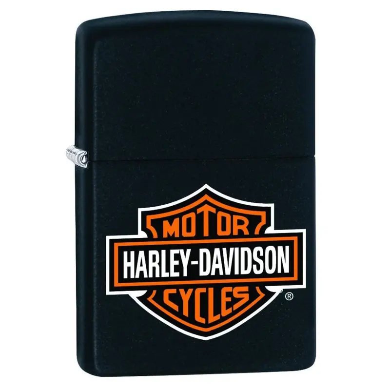 Zippo Harley Davidson Chrome Lighter #218Hd/H252 1