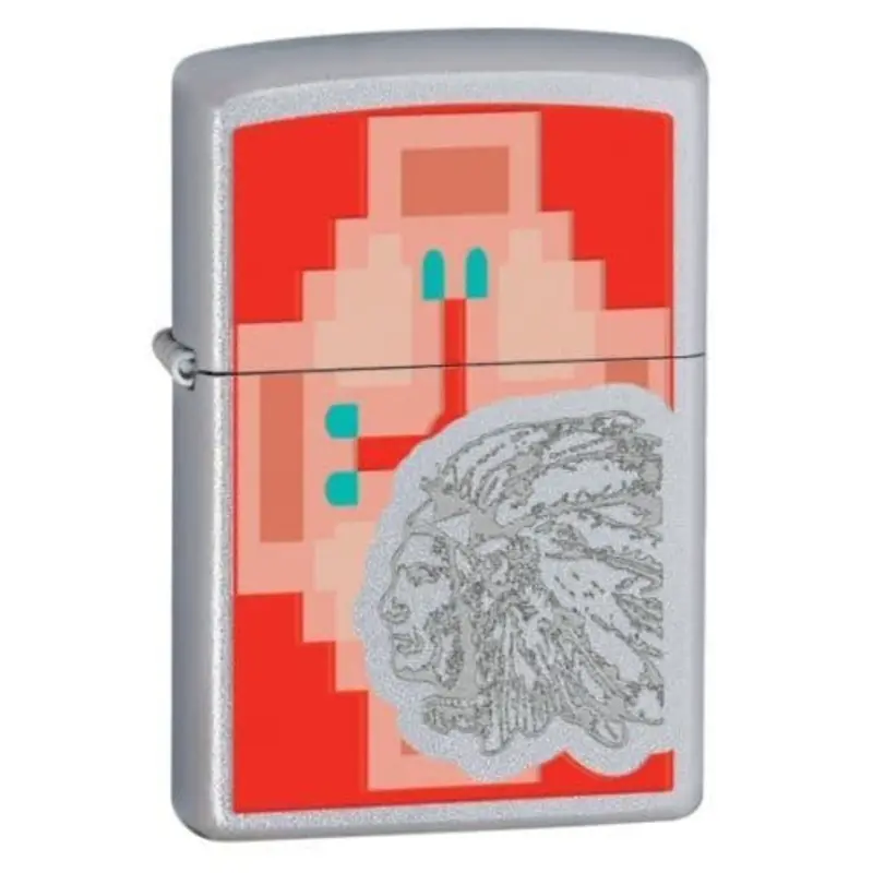 Zippo Indian Chief Lighter #28068 1