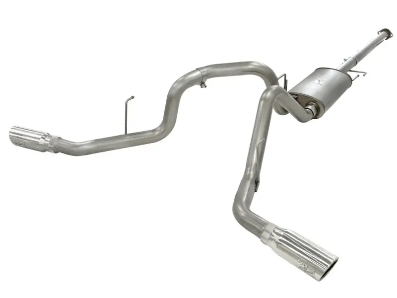 Afe Machforce Xp Dual-Side Exit Cat-Back Exhaust – 3" Stainless Steel For 2011–2014 Ford F-150 Ecoboost 3.5L V6 1