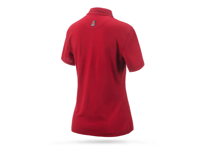 Akrapovic Corpo Polo – Women’S Red Activewear Top, Size Xs 1